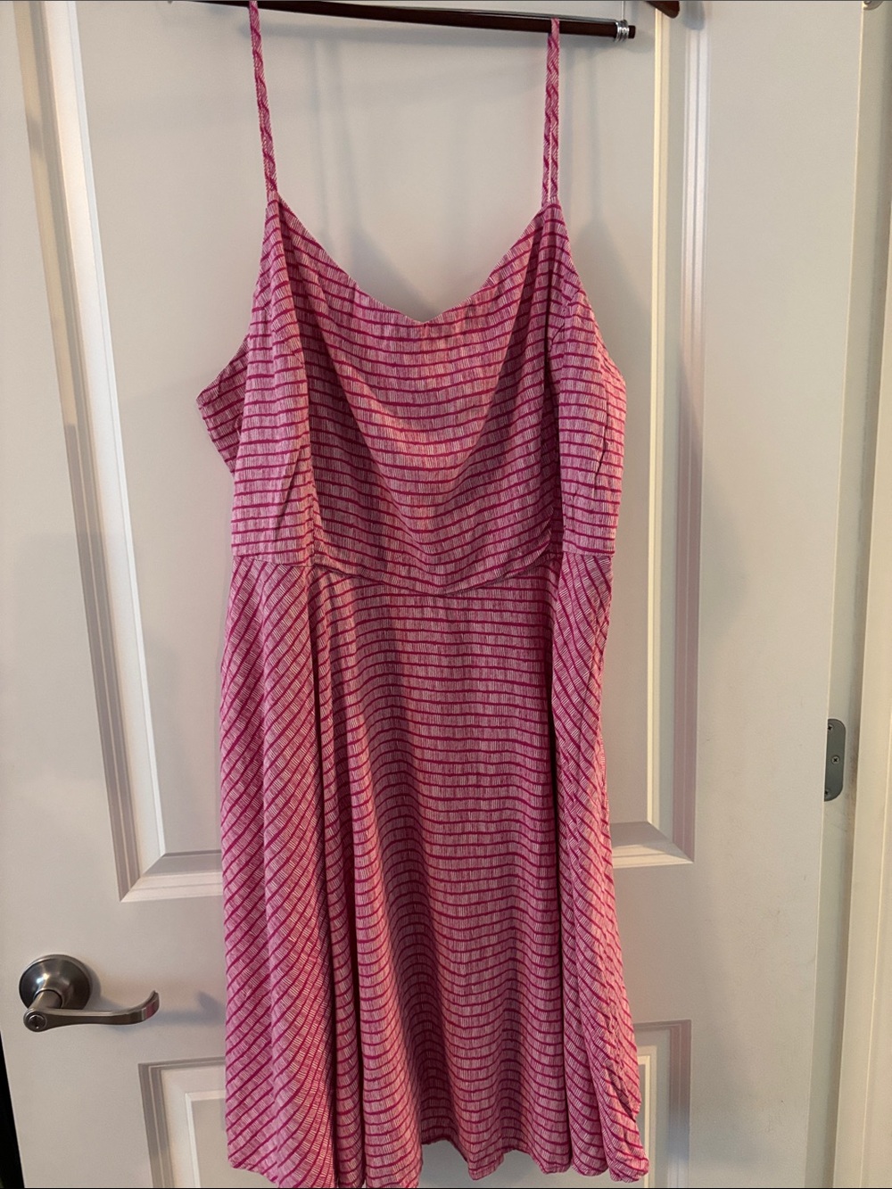 Old Navy Pink Striped Mini Dress